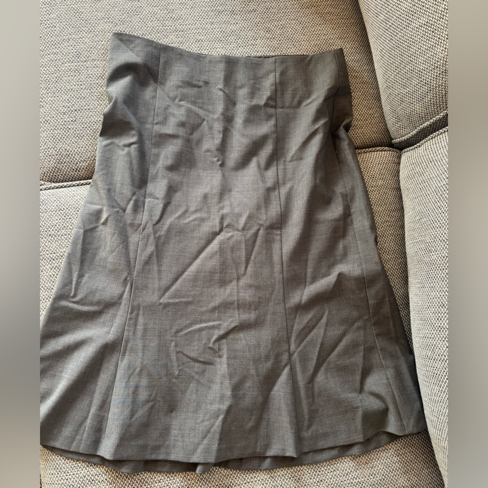 Work skirt grey, very fitted